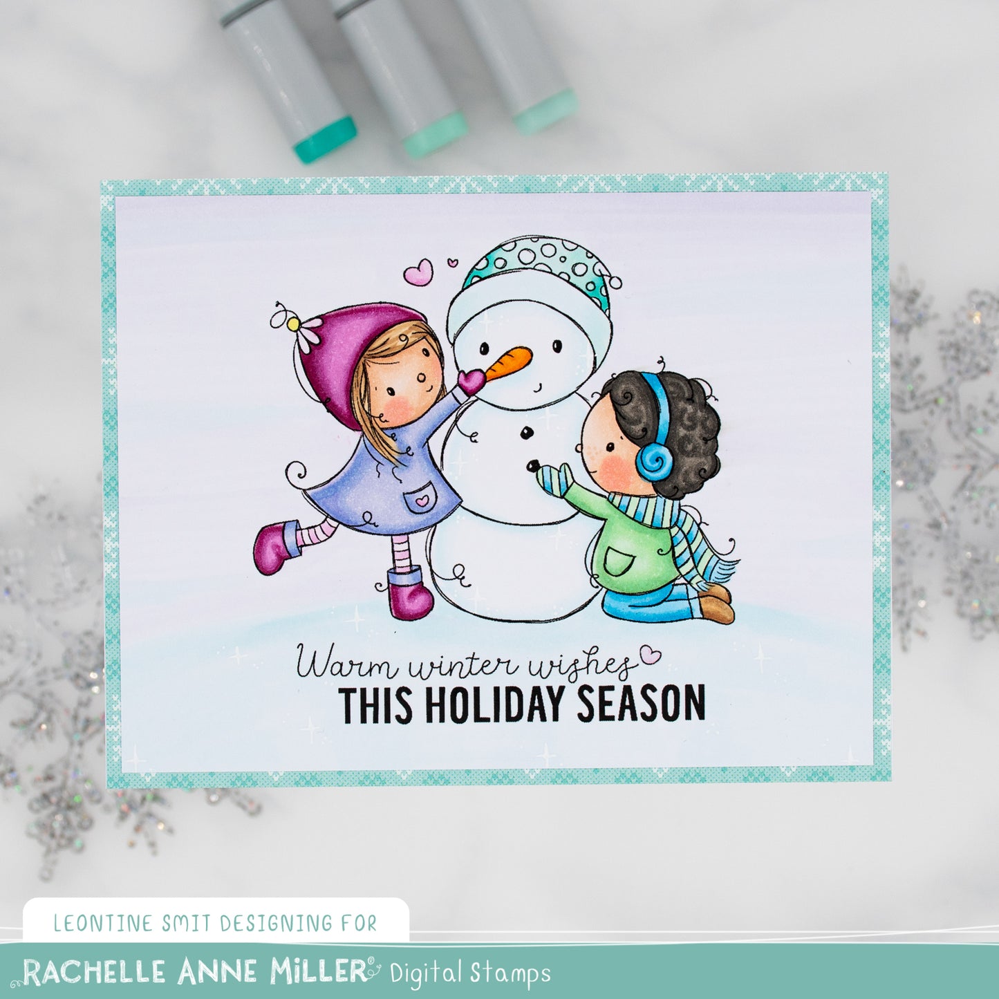 'Do You Want to Build a Snowman?' Digital Stamp