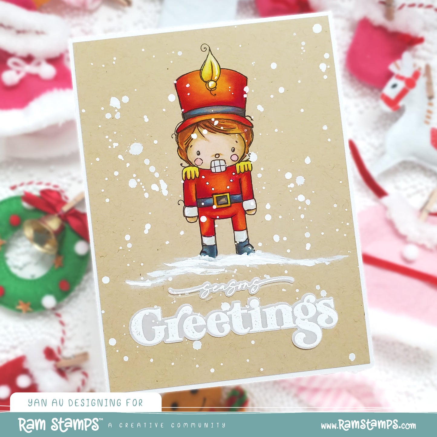 'The Nutcracker' Scene Creator Digital Stamp