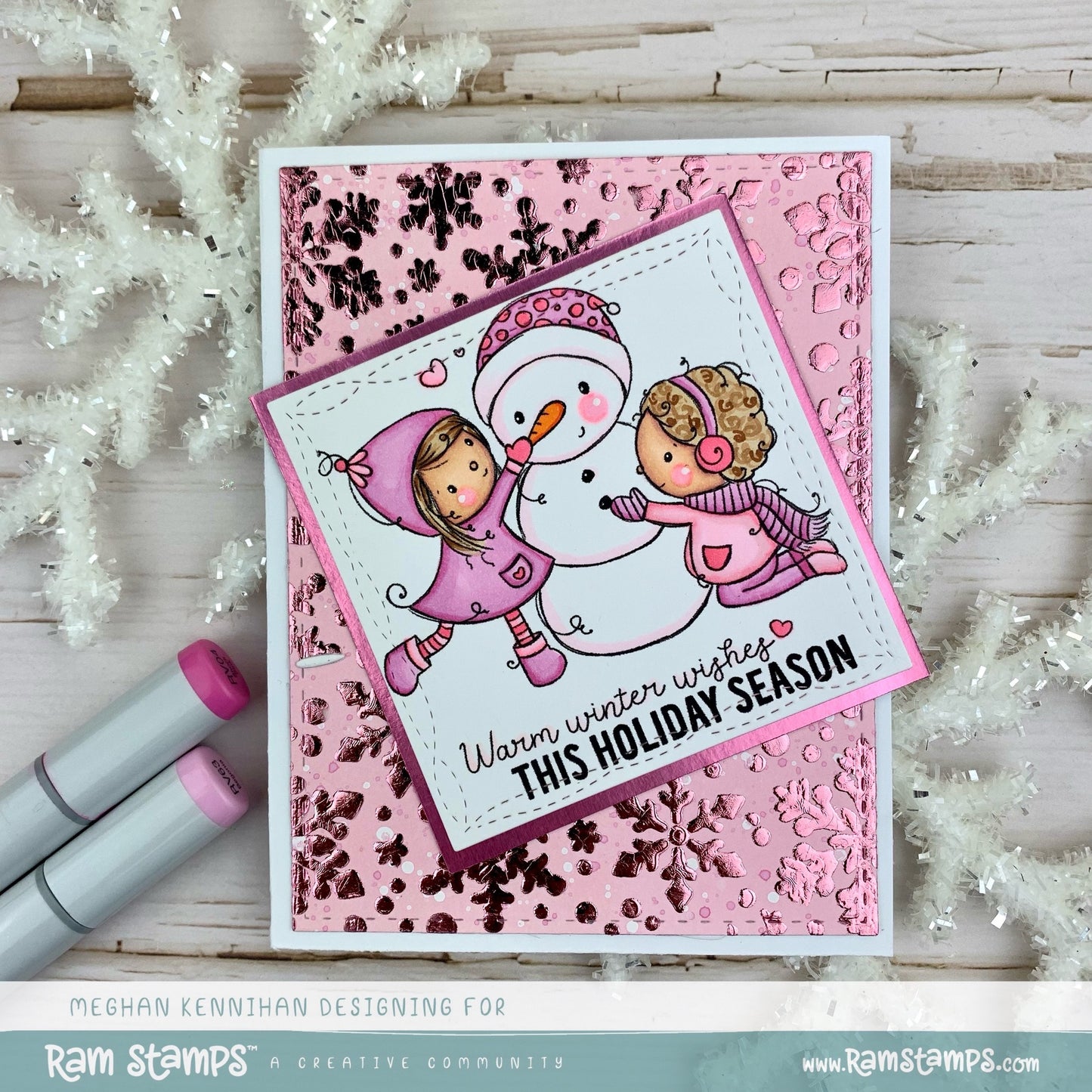 'Do You Want to Build a Snowman?' Digital Stamp