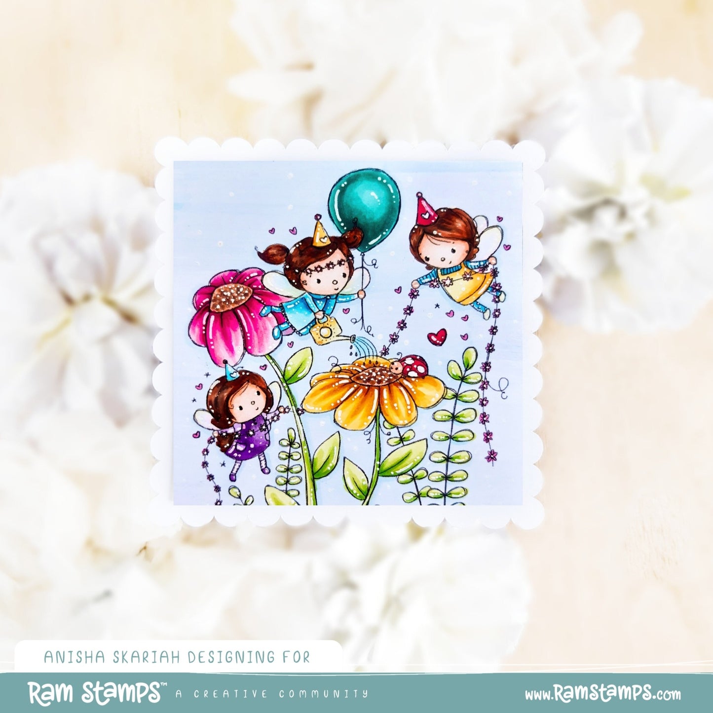 'Fairy Party' Digital Stamp