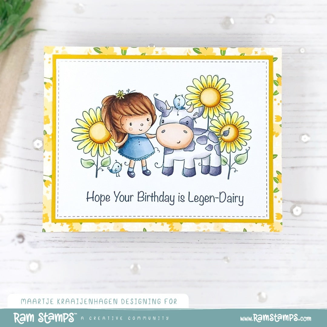 'Sending Sunshine' Digital Stamp