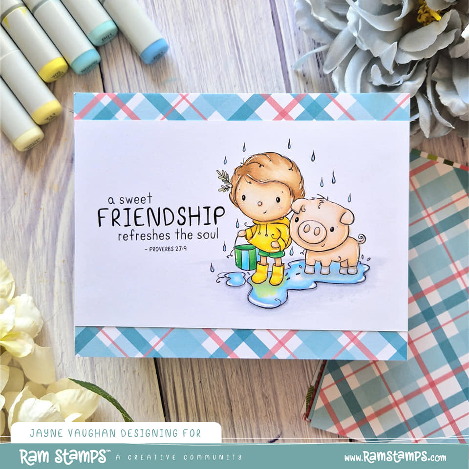 'Sweet Friendship' Digital Stamp