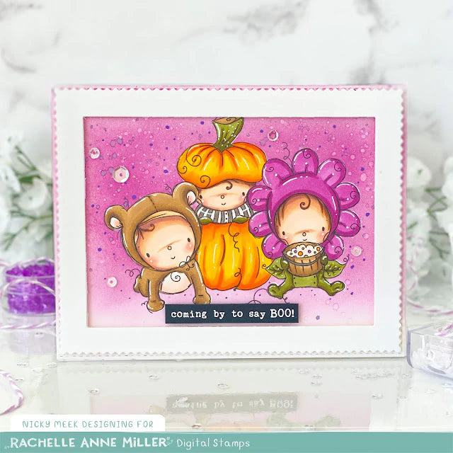 'Halloween' Digital Stamp Set