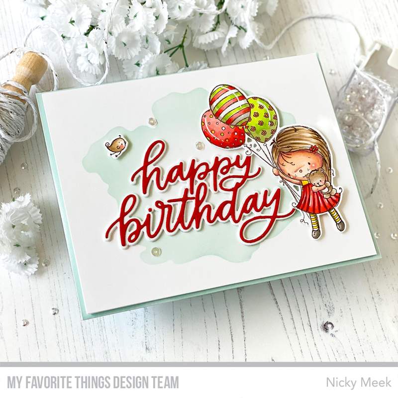 'Balloon Ride' Digital Stamp