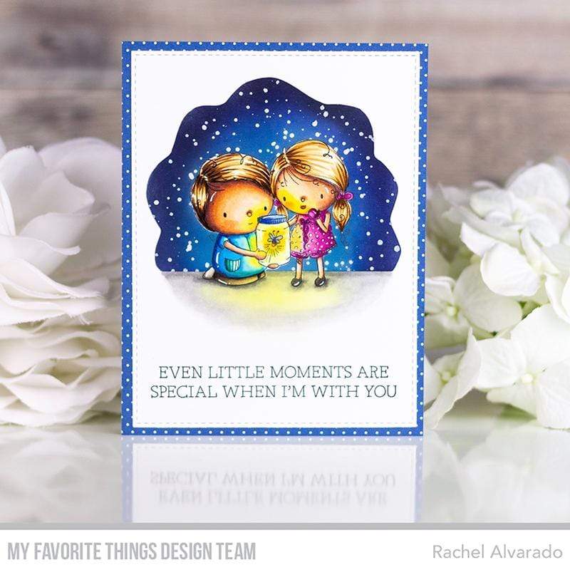 'Fireflies' Digital Stamp