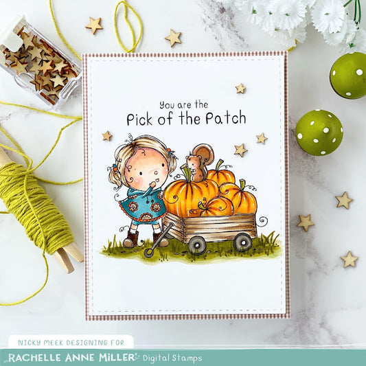 'Pumpkin Patch' Digital Stamp