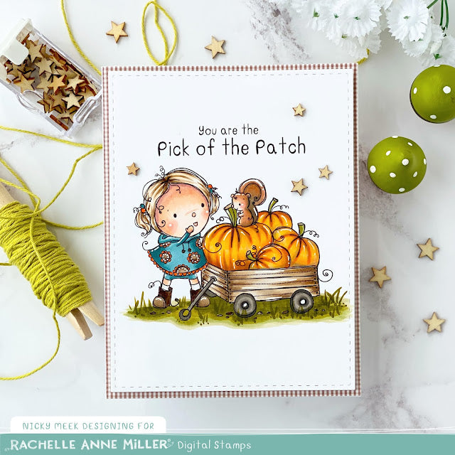 'Pumpkin Patch' Digital Stamp