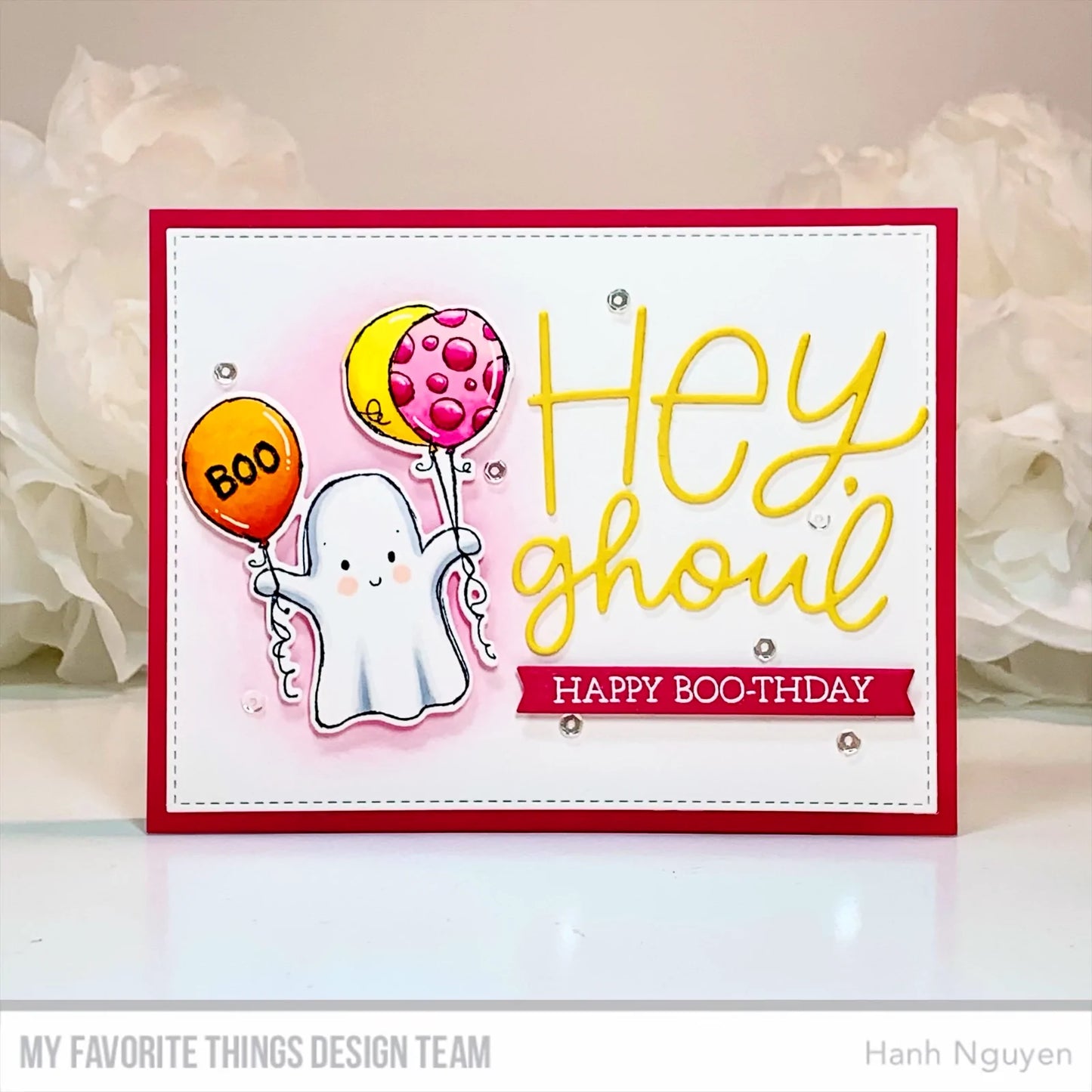 'Cute Ghost' Digital Stamp