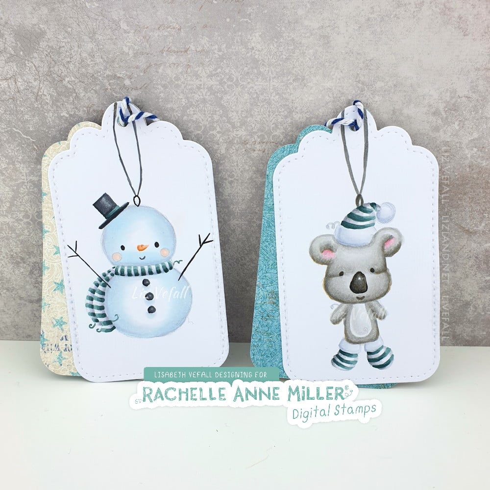 'Christmas Ornaments' Digital Stamp