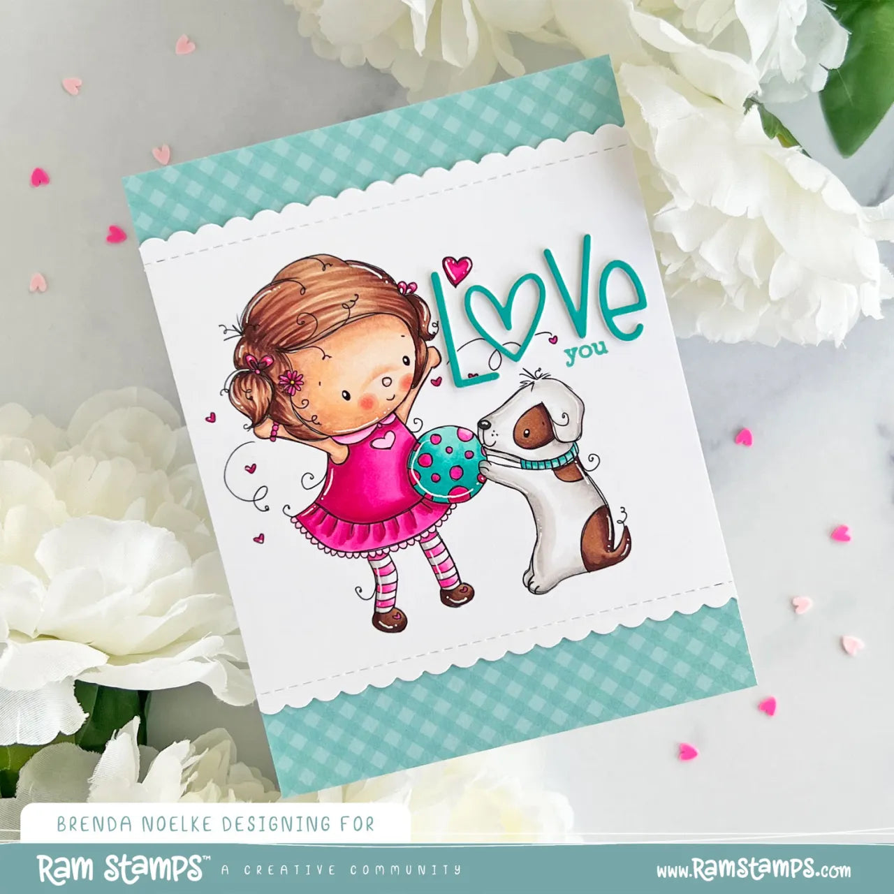 'Puppy Girl' Digital Stamp