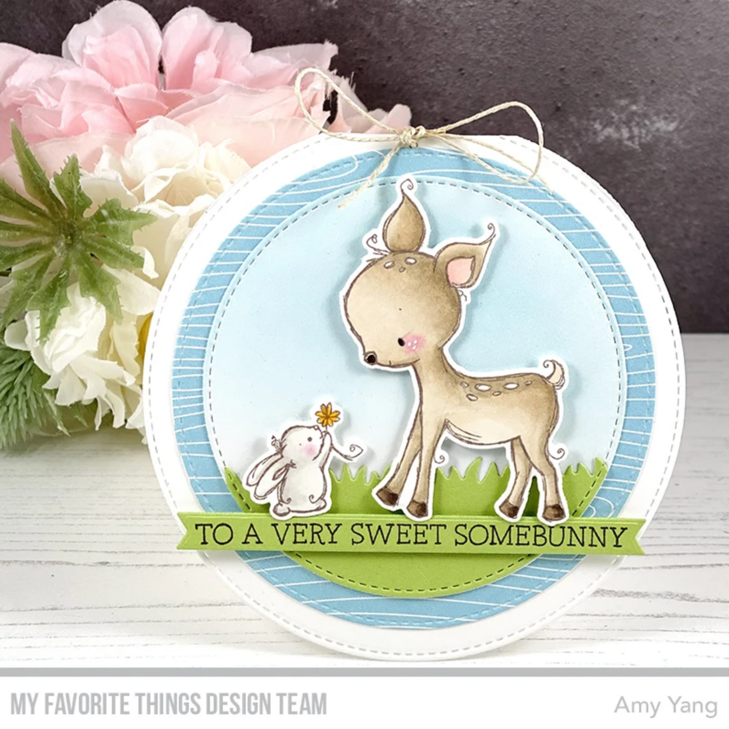 'Deer & Bunny' Digital Stamp
