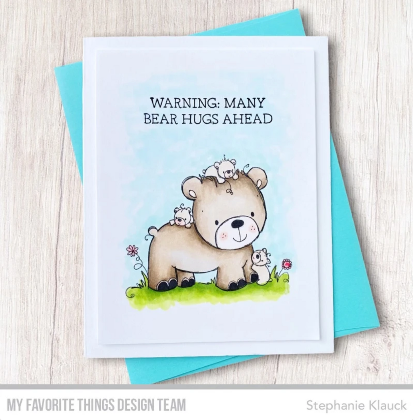 'Mummy Bear' Digital Stamp