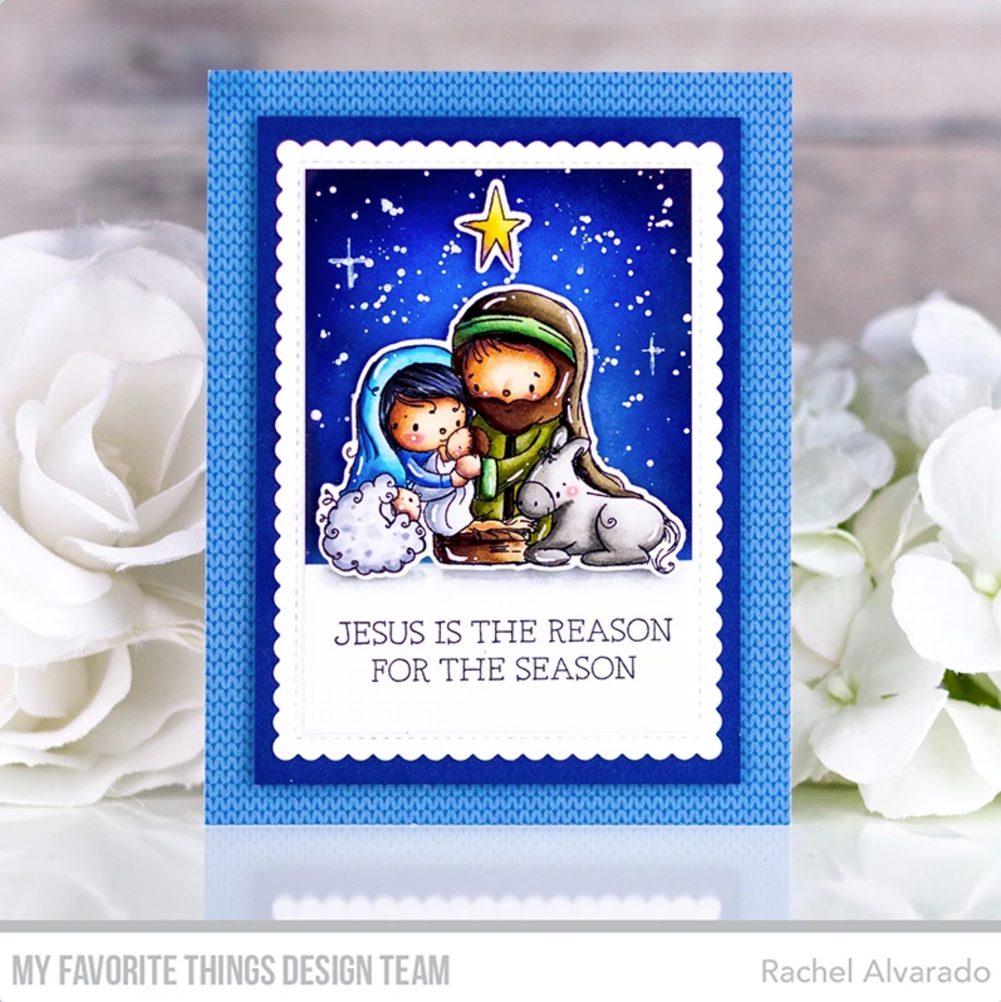 'Nativity' Christmas Digital Stamp