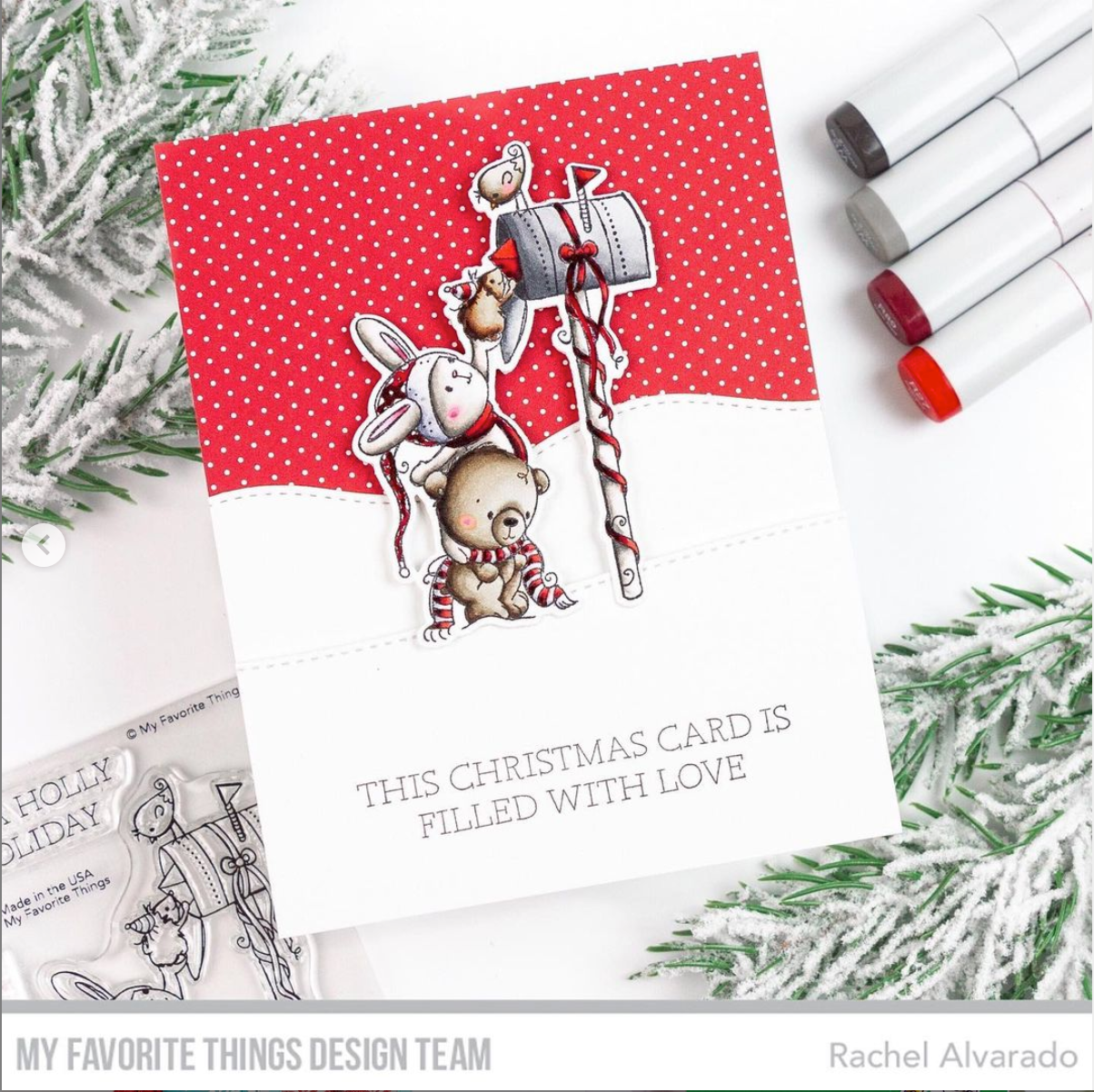 'Letter to Santa' Christmas Digital Stamp