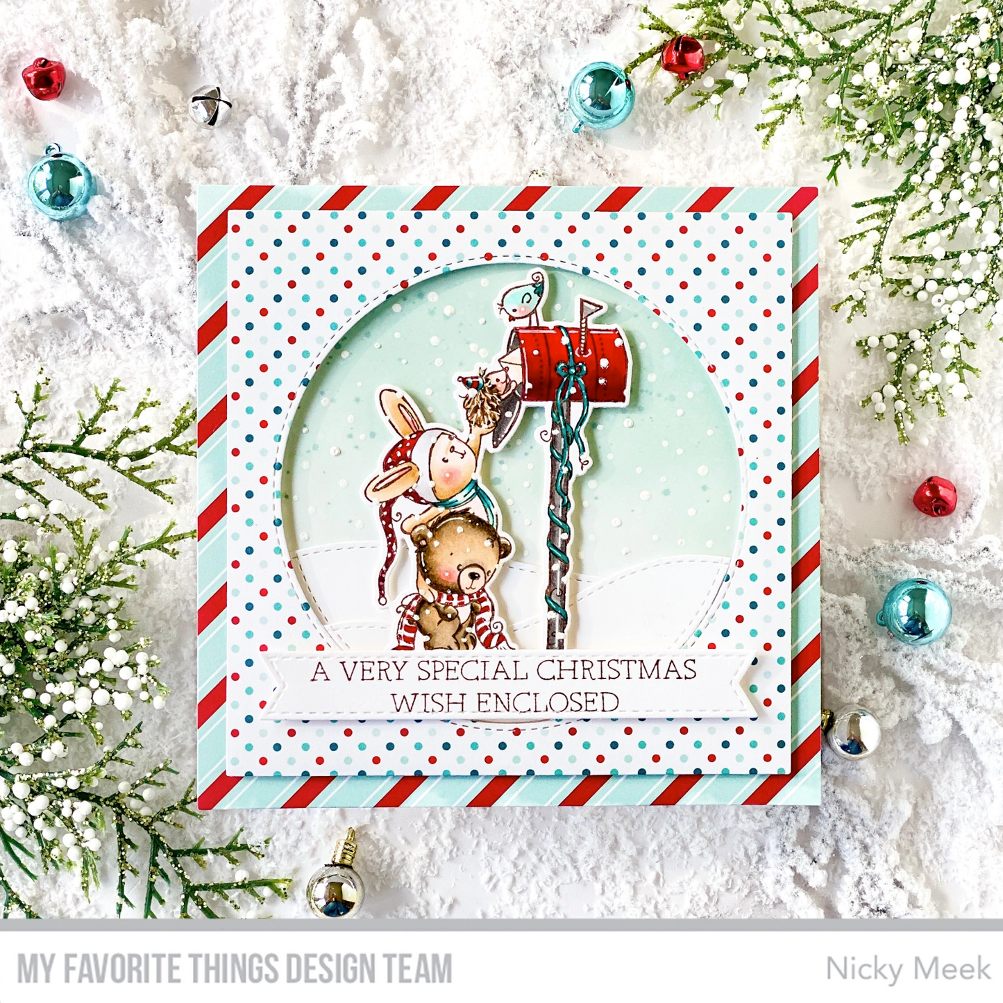 'Letter to Santa' Christmas Digital Stamp