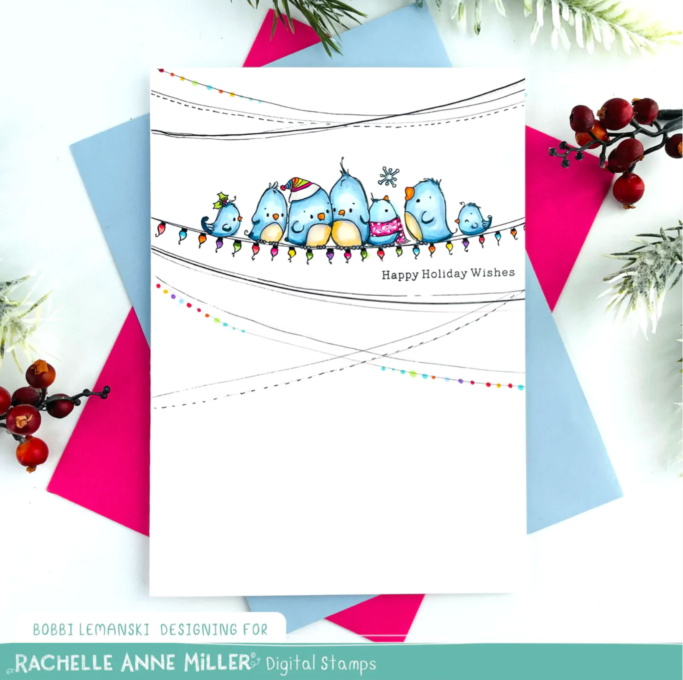 'Christmas Bestsellers 2' Digital Stamp Set (12 Stamps)