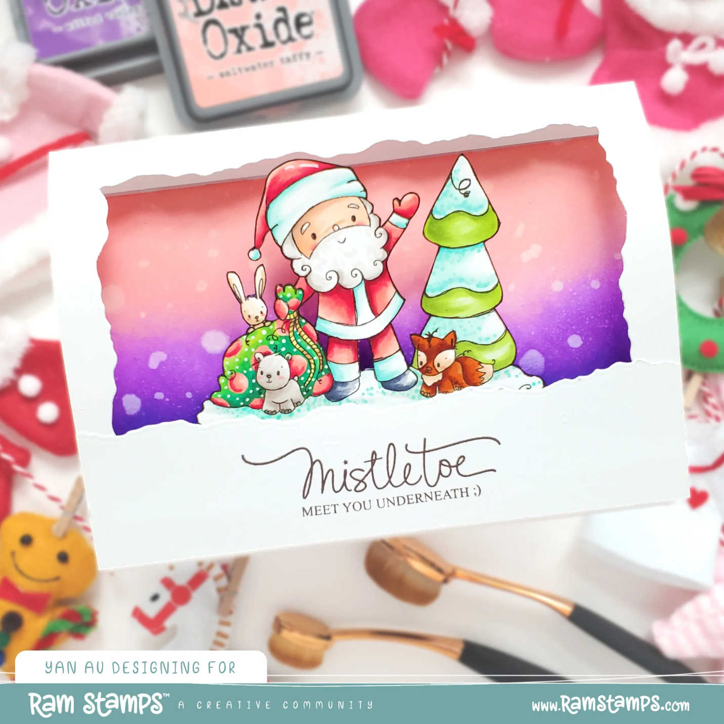 'Cute Christmas' Digital Stamp Set