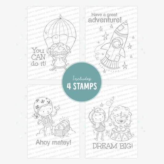 'Adventure' Digital Stamp Set