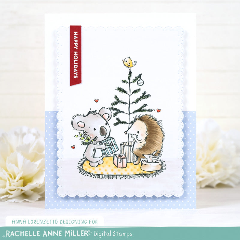 'Aussie Christmas' Digital Stamp