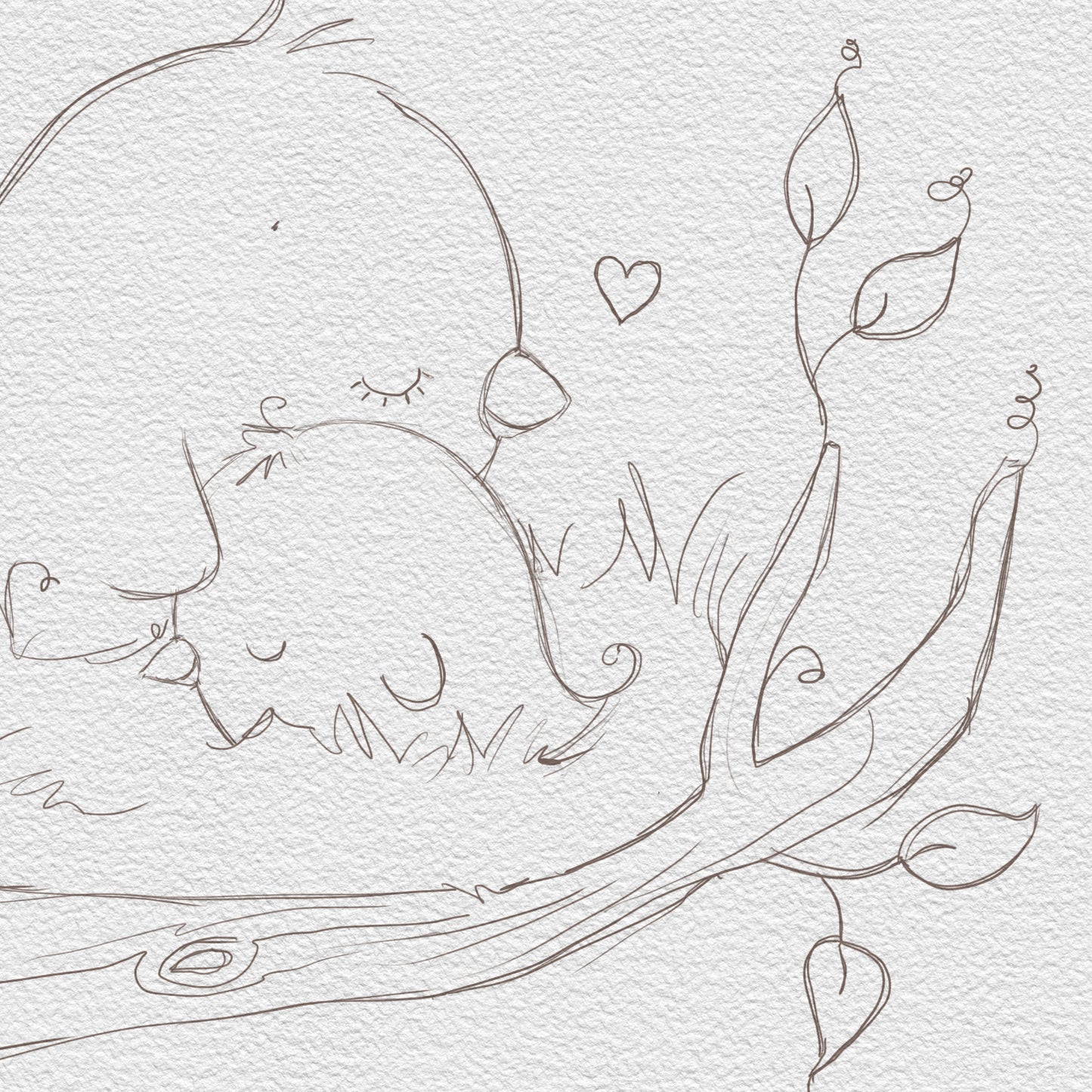 'Minimalist Animal Sketches' Children's Wall Art Print Set