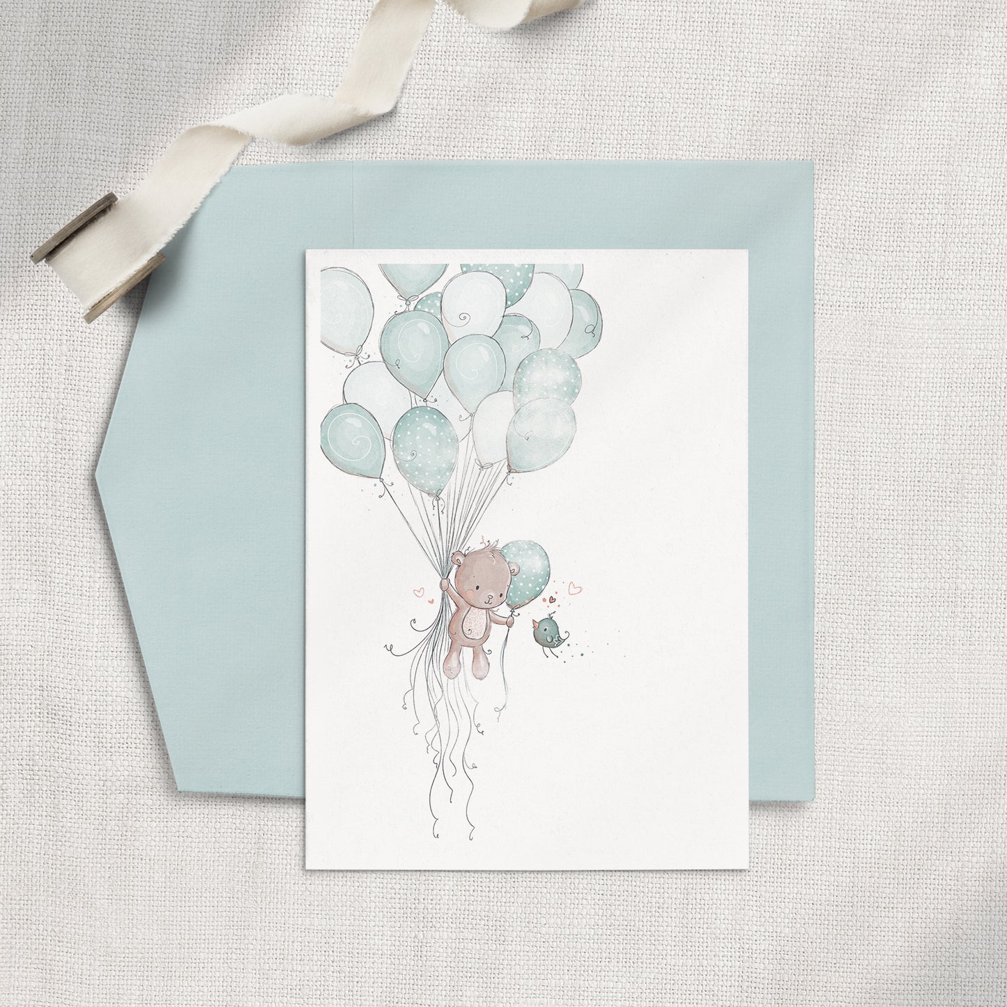 Bear in the Sky 5x7 Greeting Card