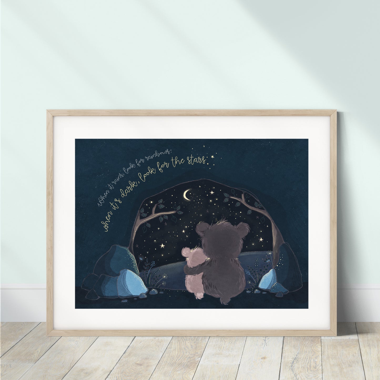 'Starry Night' Children's Wall Art Print