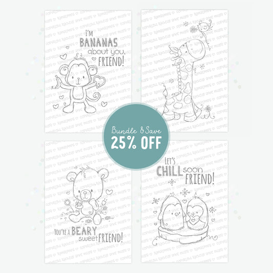 'My Best Friend' Digital Stamp Set
