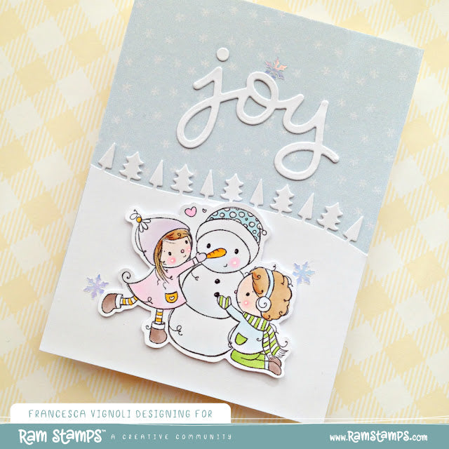 'Do You Want to Build a Snowman?' Digital Stamp