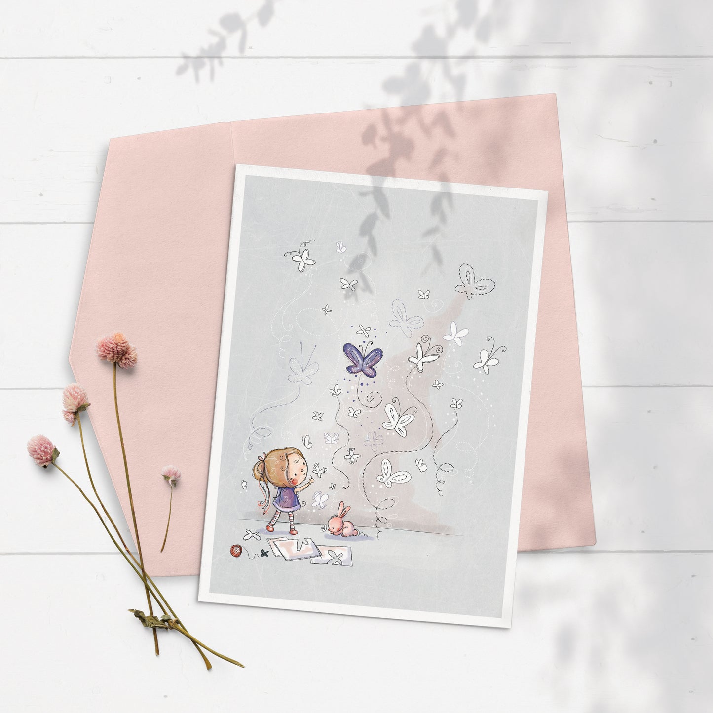 Butterfly Dance 5x7 Greeting Card