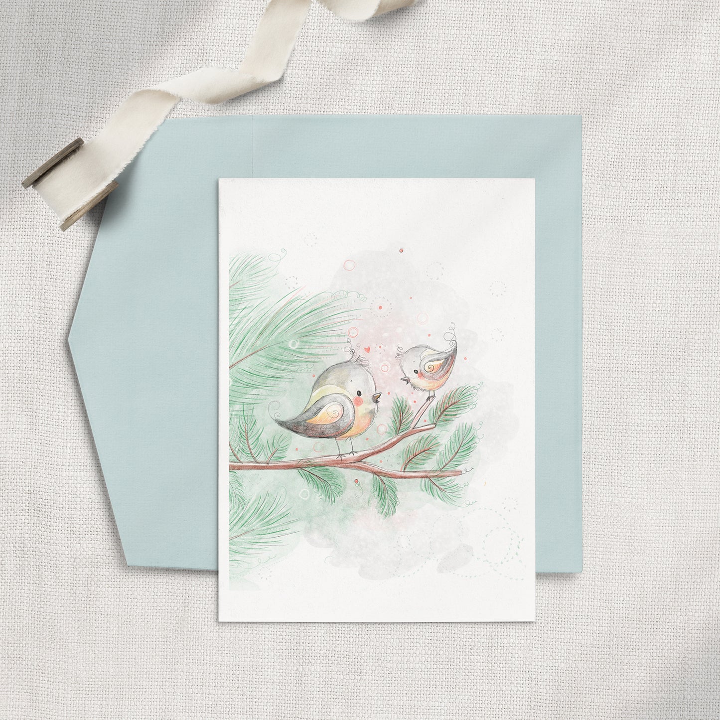 Chickadee Greeting Card