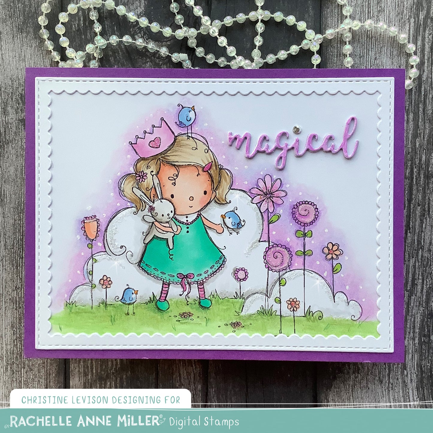 'Princess Castle' Digital Stamp