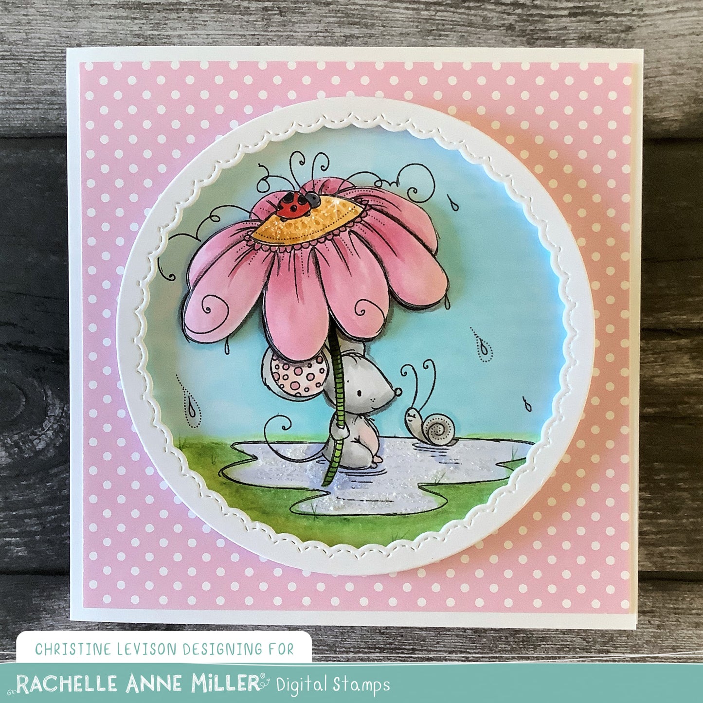 'Friendship Mouse' Digital Stamp