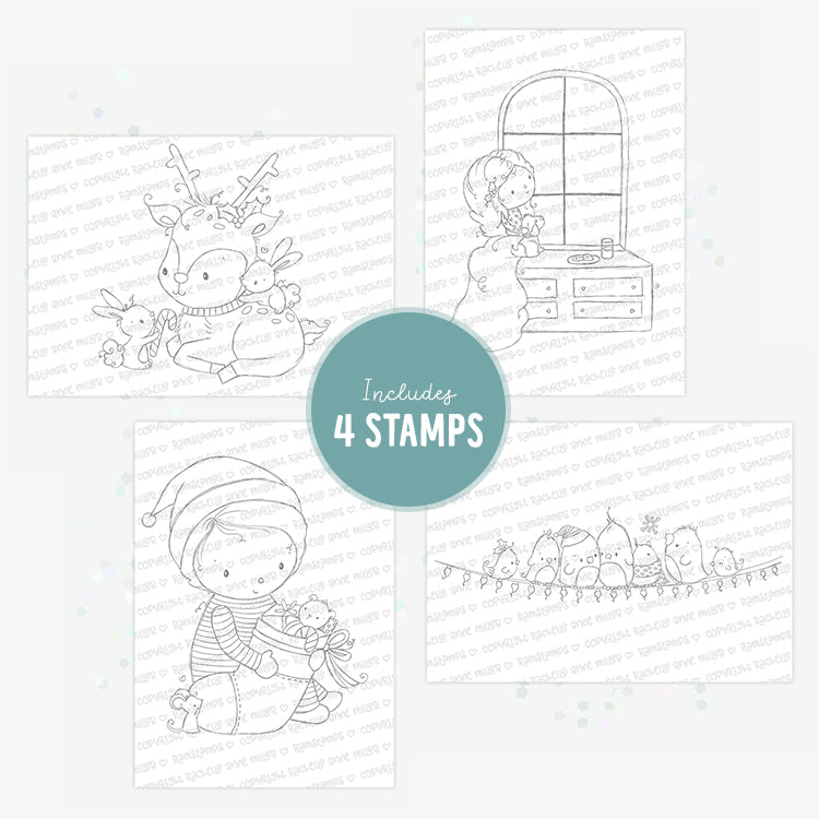 'Christmastime' Digital Stamp Set