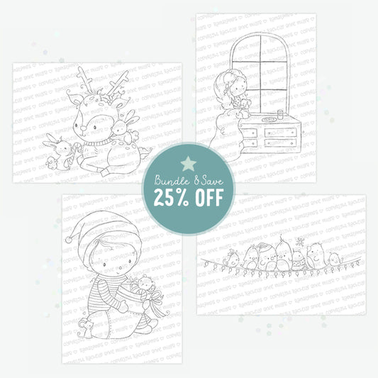 'Christmastime' Digital Stamp Set