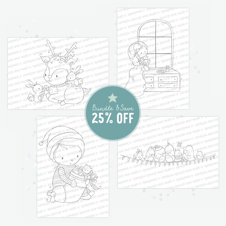 'Christmastime' Digital Stamp Set