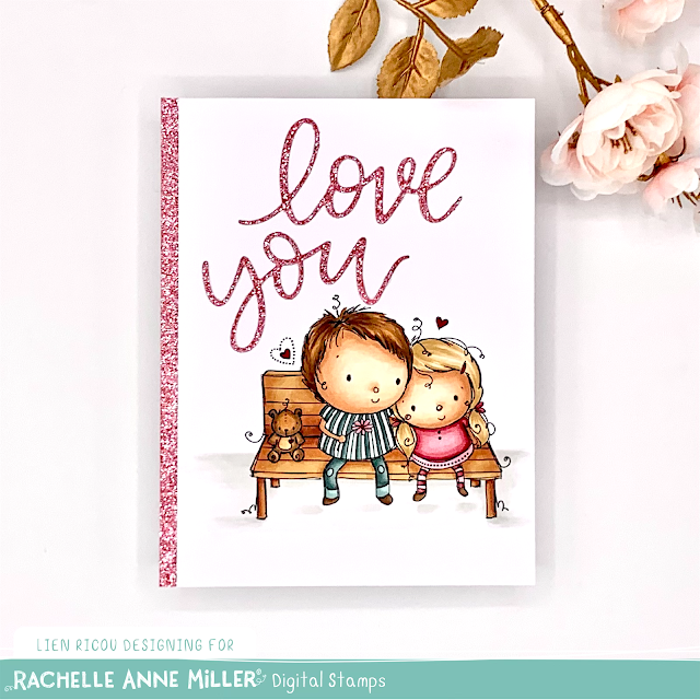 'Young Love' Digital Stamp