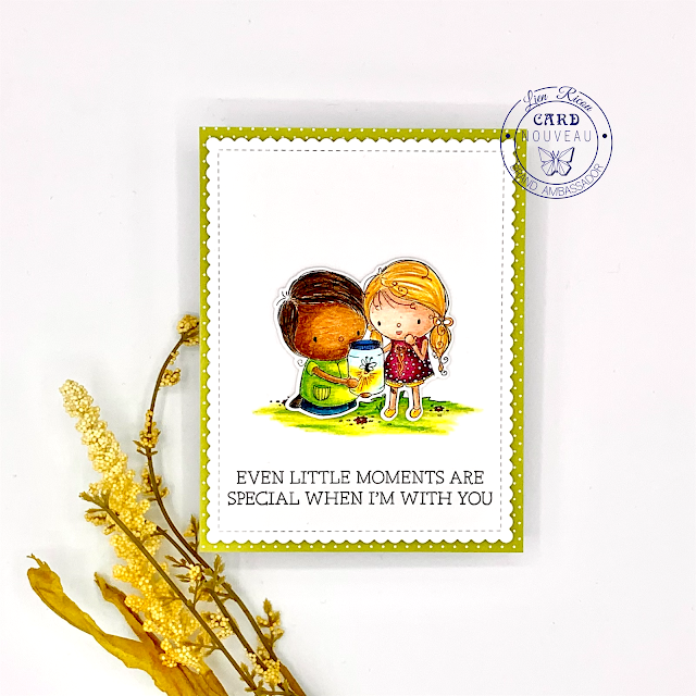 'Fireflies' Digital Stamp