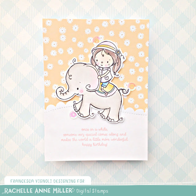 'Elephant Adventure' Digital Stamp