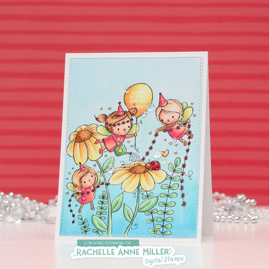 'Fairy Party' Digital Stamp