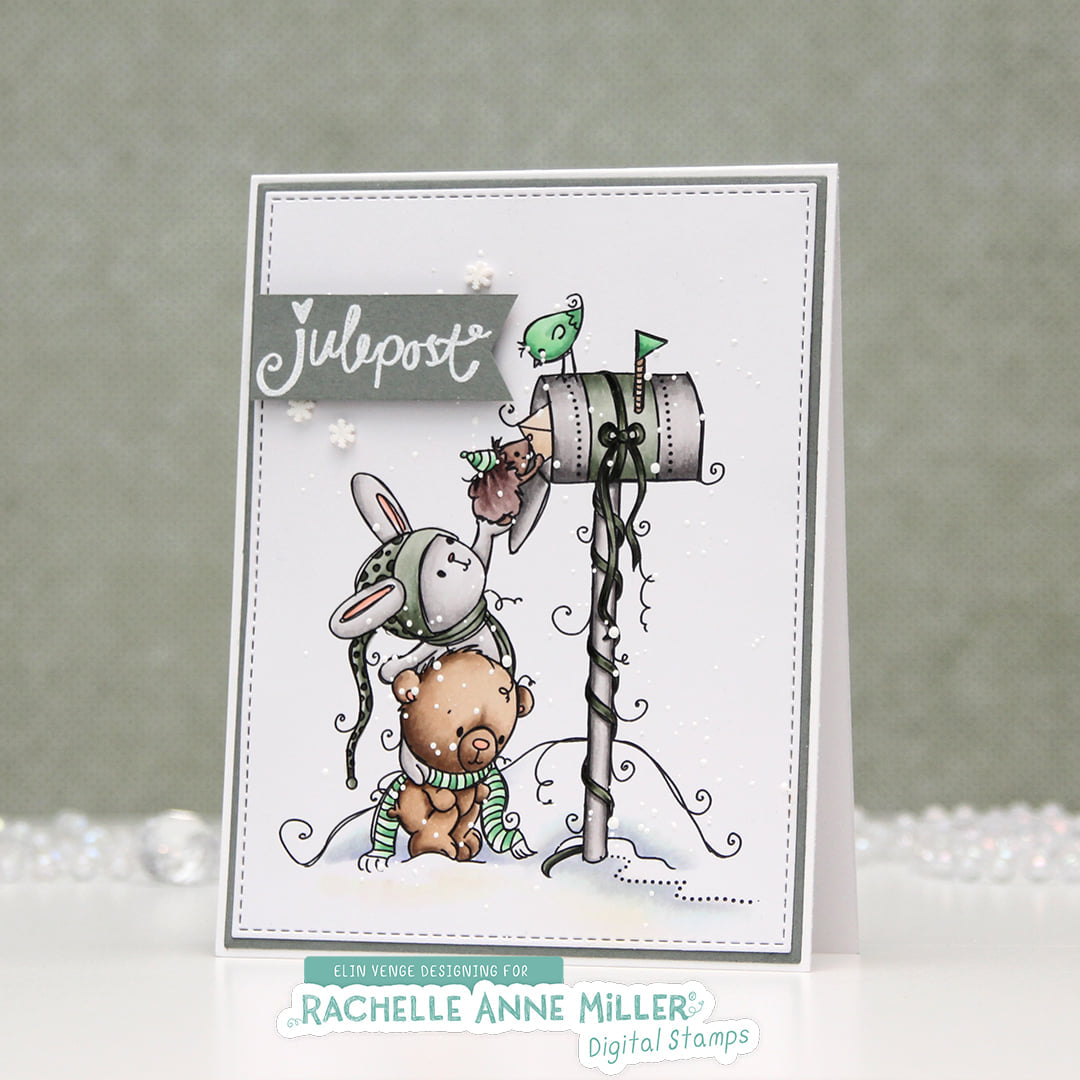 'Letter to Santa' Christmas Digital Stamp