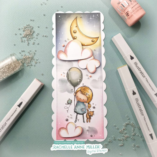 'Birthday Girl' Digital Stamp
