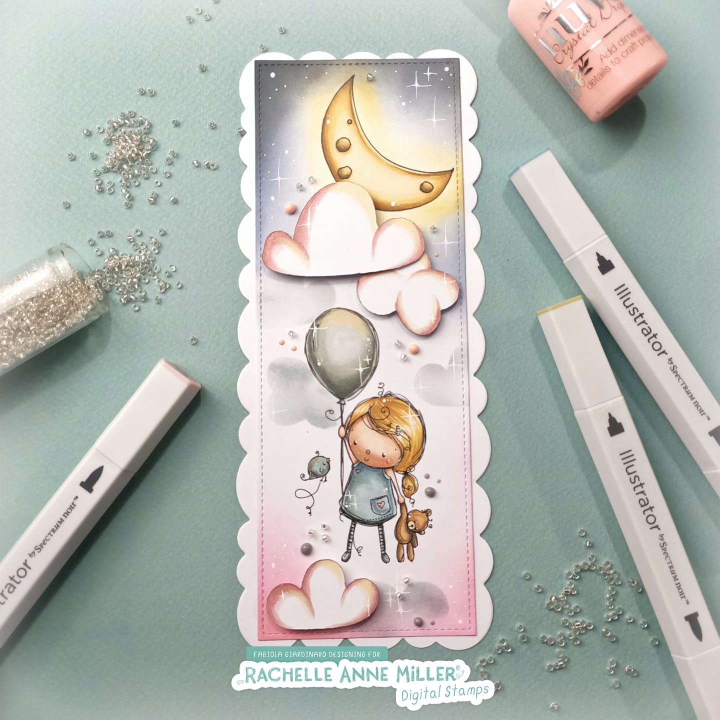 'Birthday Girl' Digital Stamp