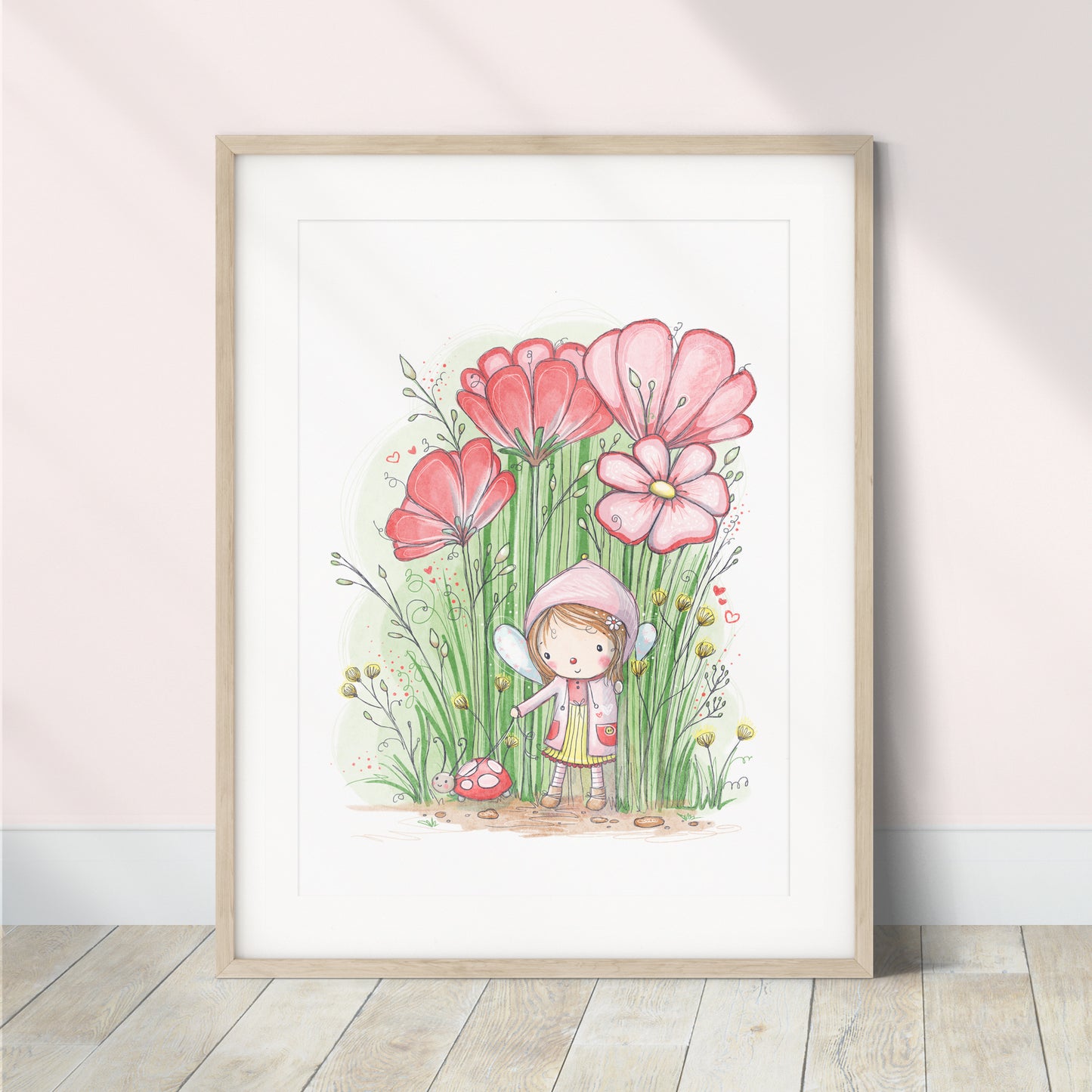 'Little Fairy' Children's Wall Art Print