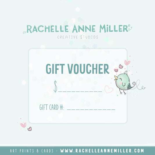 Art Print & Greeting Card Gift Voucher