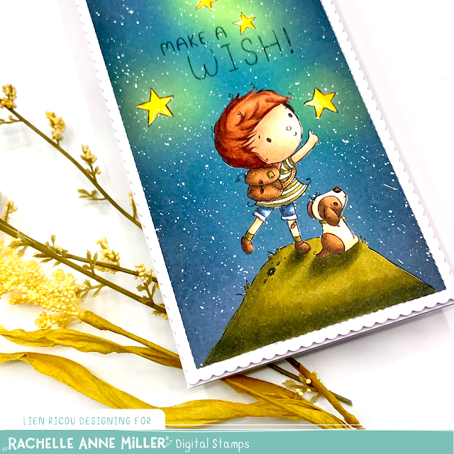 'Make a Wish' Digital Stamp