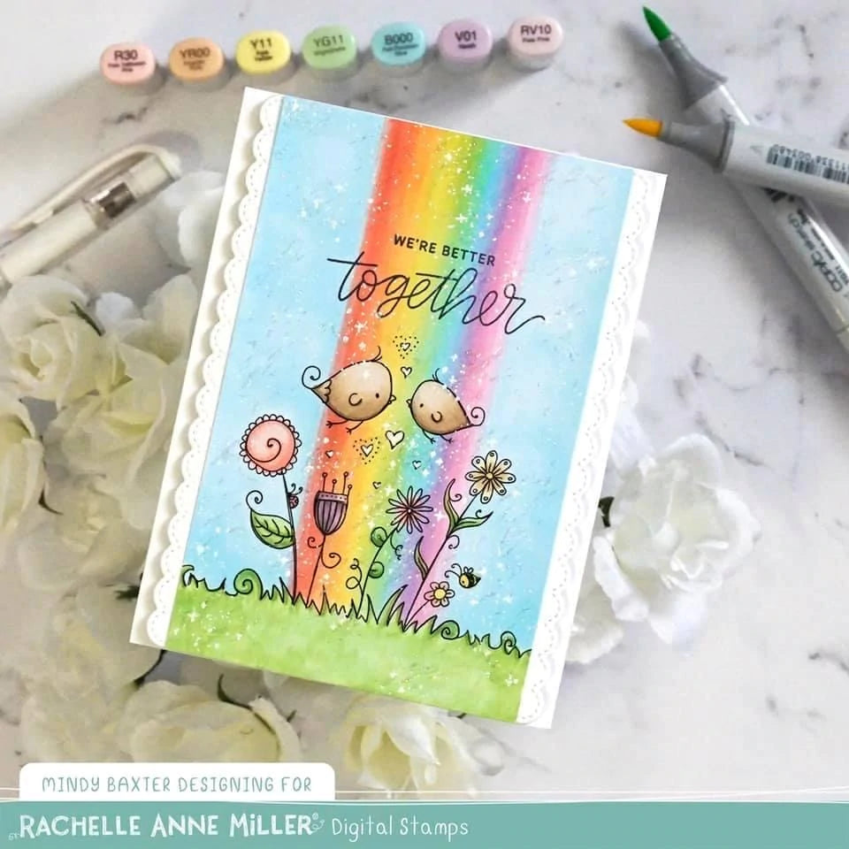 'Love is in the Air' Digital Stamp Set