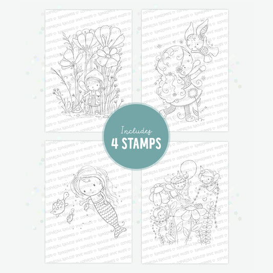 'Imagination' Digital Stamp Set