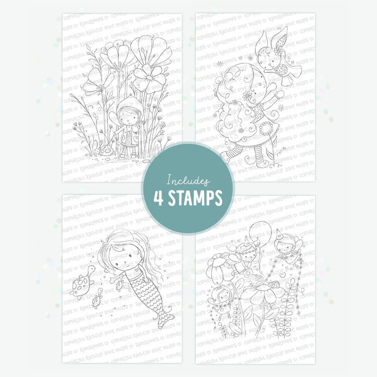 'Imagination' Digital Stamp Set