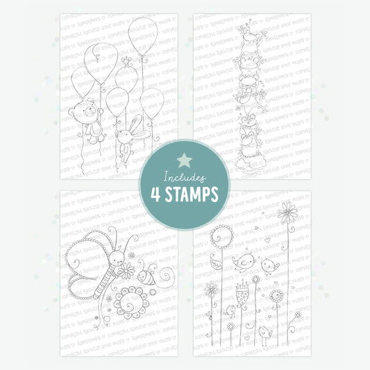 'In the Sky' Digital Stamp Set