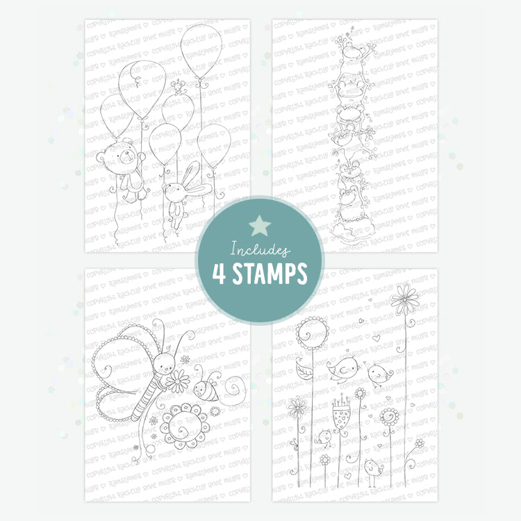 'In the Sky' Digital Stamp Set